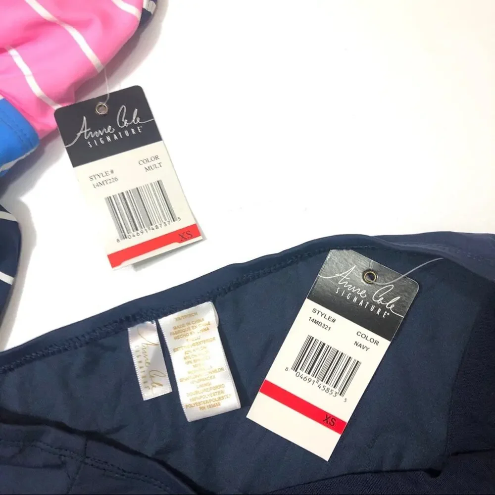 Ann Cole Signature Tankini 2 pieces Swim set XS